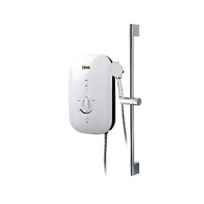 Máy nước nóng trực tiếp Ferroli slim DIVO SSP 4.500W, có bơm tăng áp - Hàng chính hãng