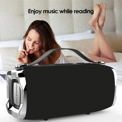 Loa ngoài trời Không dây di động không thấm nước Bluetooth 4.2 1200mAh 6W TF HOPESTAR H36