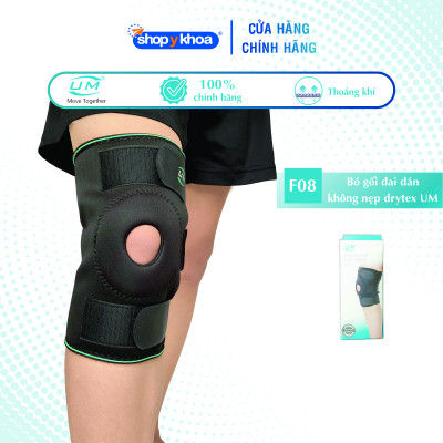 Bó gối đai dán không nẹp drytex UM (F08), size UNI