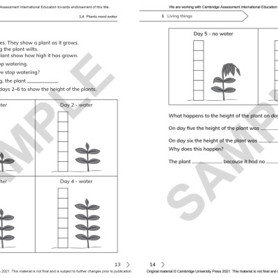 Cambridge Primary Science Workbook 1 With Digital Access (1 Year) 2nd Edition
