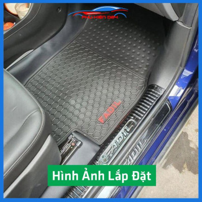 Lót sàn ô tô cao su cho Fadil 2019-2020-2021-2022 không mùi chống trơn trượt