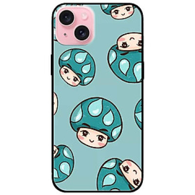 Ốp lưng dành cho Iphone 15 - Iphone 15 Plus - Iphone 15 Pro - Iphone 15 Pro Max - Nấm Xanh - Hàng Chính Hãng
