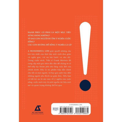 Sách - A Wonderful Life Đi Tìm Ý Nghĩa Cuộc Sống - AZ Việt Nam