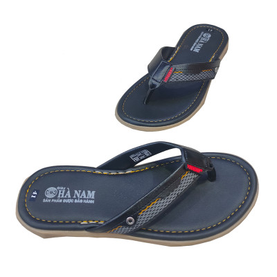 Dép Xỏ Ngón Nam HÀ NAM Da Bò Thật Cao Cấp DNA2166
