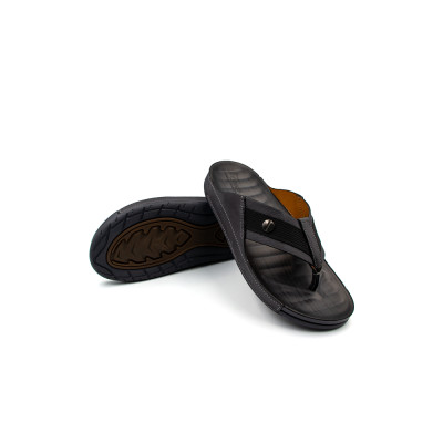 Dép Xỏ Ngón Nam Da Bò Nappa Cao Cấp Tomoyo TMD30400