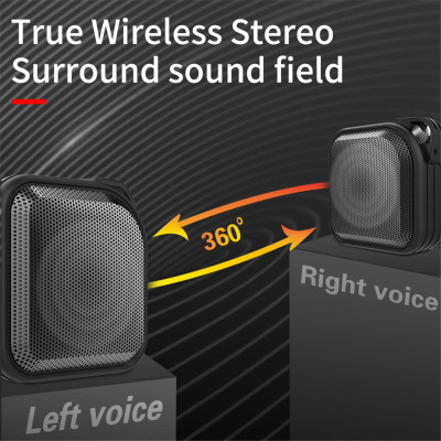  Loa chống nước 15W Không dây BT4.2 âm thanh TWS Thể thao ngoài trời Chống bụi Siêu âm trầm Cyboris X1 IPX7