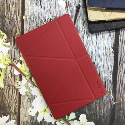 Bao da cho Samsung Galaxy Tab S9 Plus hiệu Onjess lưng silicon gấp tam giác tắt mở màn tự động cao cấp - Hàng nhập khẩu