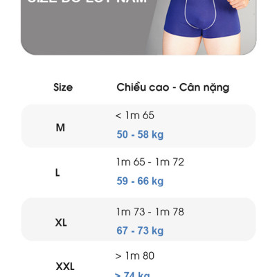 Combo 3 Quần Sịp Nam Quần Lót Nam Sợi Tre Mềm Mịn Siêu Thoáng Mát, Co Giãn 4 Chiều  Cạp Nhỏ MRM FASHION