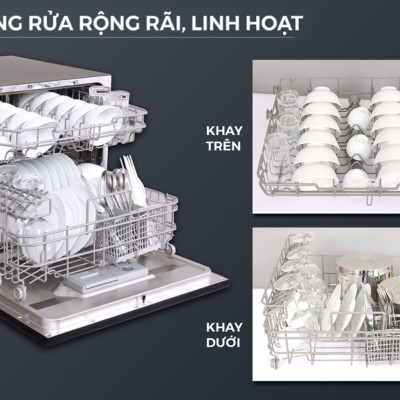 MÁY RỬA BÁT DUSLER SMS88DL03E - Hàng Chính Hãng