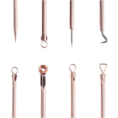 Bộ Cây Nặn Mụn Chuyên Nghiệp 4 Cây 8 Đầu