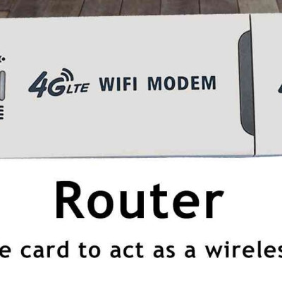 Usb Phát Wifi Từ Sim 3G, 4G Max Speed, tốc độ cao, xài đa mạng - USB Dcom 4G LTE Wifi Modem - Hàng chính hãng