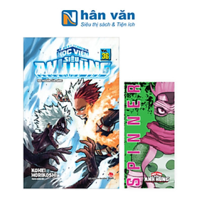 My Hero Academia - Học Viện Siêu Anh Hùng - Tập 36: Hai Nguồn Lửa Sáng - Tặng Kèm Bookmark