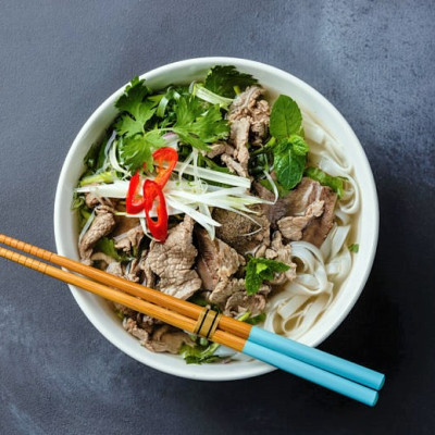 Phở khô Shammi túi 400g (phở khô Việt Nam hàng xuất khẩu)