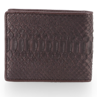 HJ2301-02-03 - Ví nam Huy Hoàng da trăn màu da nguyên thủy, đen, nâu