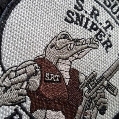 Patch_velcro chiến thuật Sniper Police_Warchief