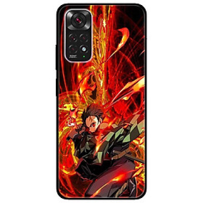 Ốp lưng dành cho Xiaomi Redmi Note 11 4G - Redmi Note 11 5G / Redmi Note 11T 5G / Redmi Note 11S 5G  - Anime Tanjiro Lửa