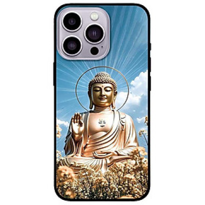 Ốp lưng cho IPhone 12 - 12 Pro - 12 Pro Max - 13 Mini - 13 - 13 Pro - 13 Pro Max - Phật Ban Phước - Hàng Chính Hãng