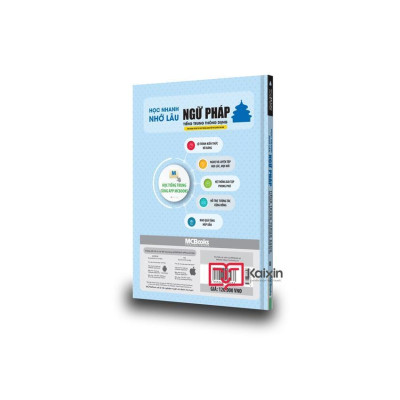 Sách - Học Nhanh Nhớ Lâu Ngữ Pháp Tiếng Trung Thông Dụng - MCBooks
