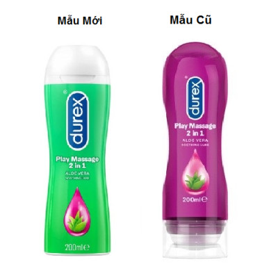 Gel Bôi Trơn Durex Play Massage 2in1 - Mát Xa Body - Hương Thơm Nha Đam