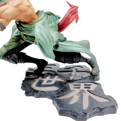 Mô Hình Zoro 3000 Thế Giới 26cm 2 Đầu 3 Kiếm Mô hình One Piece Cao Cấp, Figure Mô Hình Anmie One Piece Luffy Vua Hải Tặc