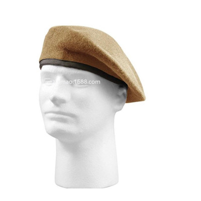 Mũ nồi_mũ beret viền da thật cao cấp