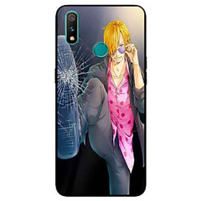 Ốp Lưng in cho Realme 3 Pro Mẫu Hắc Cước Đen - Hàng Chính Hãng