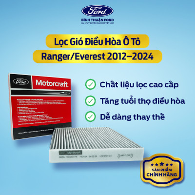 Lọc Gió Động Cơ Cao Cấp Ford Everest 2015–2021 & Ranger 2018–2021 – Chính Hãng