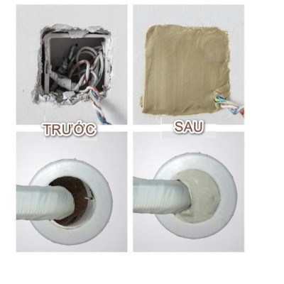 Combo 3 gói Keo Đất Sét Vá Tường Sửa Chữa Vết Nứt Siêu Chắc