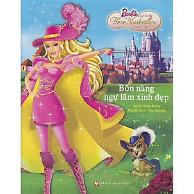 Sách - Truyện Tranh Công Chúa Barbie - Bốn Nàng Ngự Lâm Xinh Đẹp - Tân Việt Books
