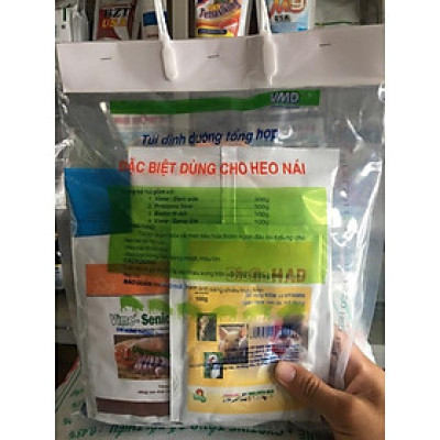 BÔ DINH DƯỠNG VEMEDIM heo nái, heo nuôi con, (4 trong 1)