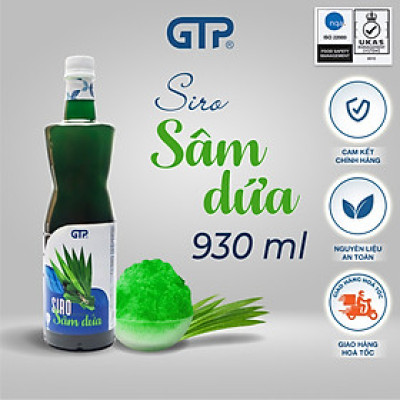 Siro GTP hương Việt Quất/ Trà xanh/ Sâm dứa