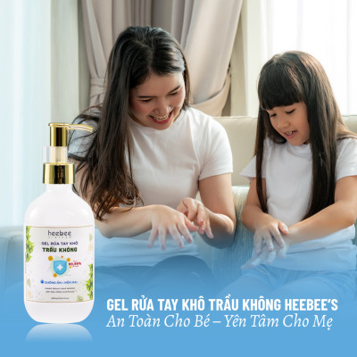Gel Rửa Tay Khô Trầu Không Heebee