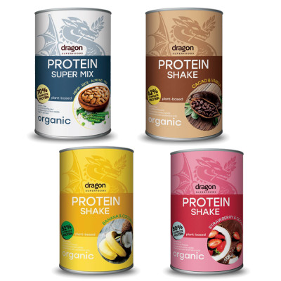 Bột đạm thực vật hữu cơ Dragon Superfoods 500gr - Organic protein shake Dragon Superfoods 500gr
