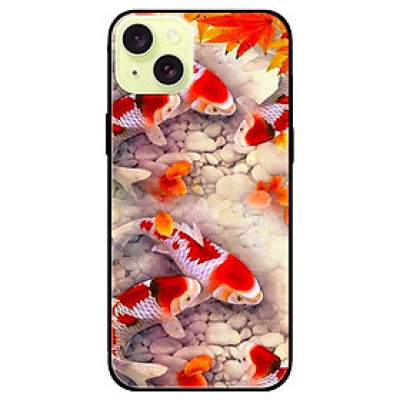 Ốp lưng dành cho Iphone 15 - Iphone 15 Plus - Iphone 15 Pro - Iphone 15 Pro Max - Chú Cá Chép Nhật - Hàng Chính Hãng