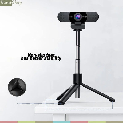 Emeet TD303 - Tripod Mini Dành Cho Webcam, Điện Thoại, Chiều Cao Tối Đa 31cm - Hàng chính hãng
