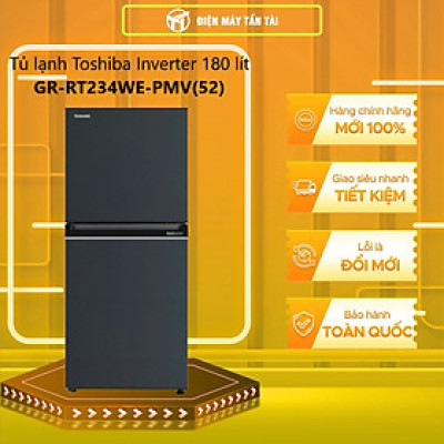 Tủ lạnh Toshiba GR-RT234WE-PMV(52) Inveter 2023 - Hàng Chính Hãng (chỉ giao HCM)