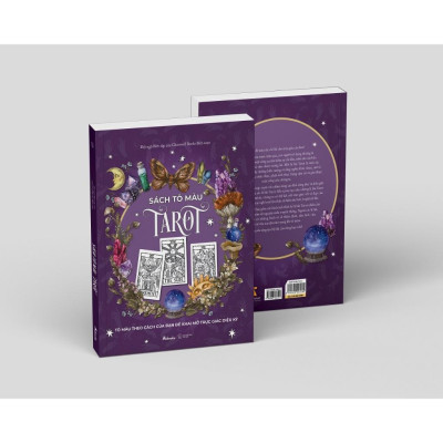 Sách Tô Màu Tarot (Tô Màu Theo Cách Của Bạn Để Khai Mở Trực Giác Diệu Kỳ) - AZ Việt Nam