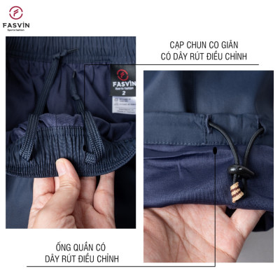 Bộ quần áo thể thao nam FASVIN BD23608.HN chất vải gió dán 02 lớp dày dặn ấm áp