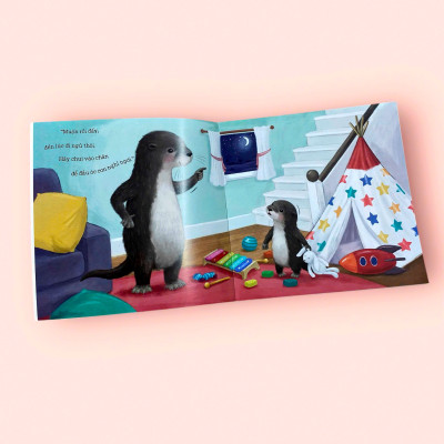 Combo Sách ILOVE-Tớ Yêu Bố Tớ-Tớ Yêu Mẹ Tớ-Mẹ Yêu Con Hơn Cả-Cẩn Thận, Bé Con !-Mơ Đẹp Nhé, Mẹ Yêu Con (Trọn bộ 5 cuốn)