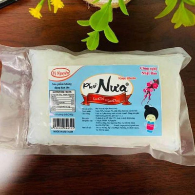 Combo 9 Gói Phở Nưa Vị Nguyên Das Keto 240g