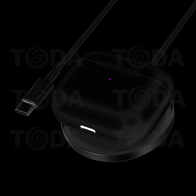 Đế Sạc Không Dây Từ Tính 15W cho iPhone / Samsung / Airpods 1,2,3 / Airpods Pro 1,2 (Màu Trắng) - Hàng Chính Hãng