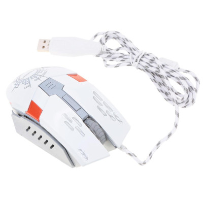 Chuột chơi game có dây FOREV 6 nút Có thể điều chỉnh 4000 DPI với đèn nền quang học