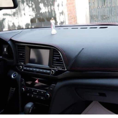 Thảm da Taplo vân carbon Cao cấp dành cho xe Hyundai Grand i10 2015-2019