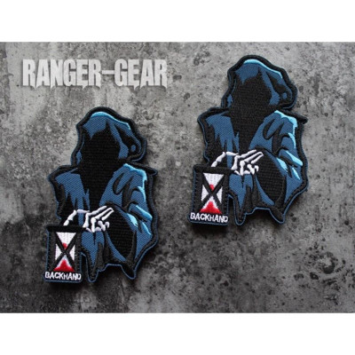 Patch_miếng dán velcro vải tử thần_chiến thuật