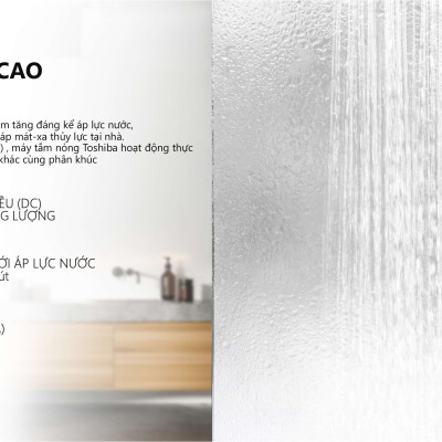 Máy nước nóng trực tiếp 4500W Toshiba TWH-45MCNVN - Hàng chính hãng