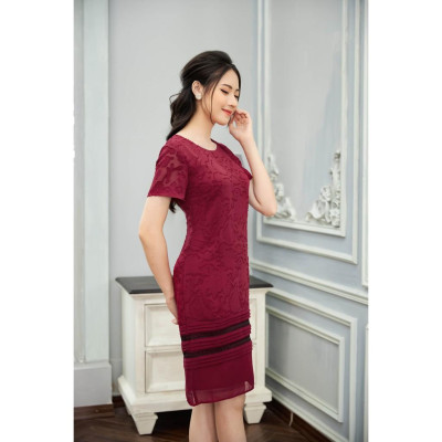 Đầm suông vân chìm Tri