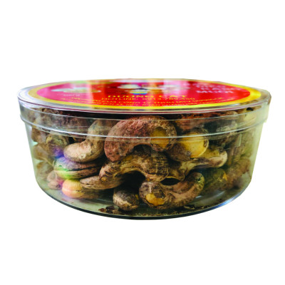 Hộp hạt điều lụa Dương Cát 500g Hộp Tròn