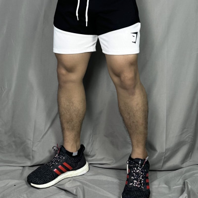 Quần short tập gym nam DOGYMSHOP chất thun nỉ da cá khô thoáng thoải mái QGQL8