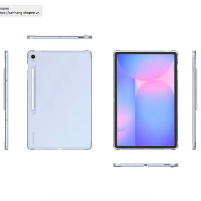 Ốp Dẻo Chống Sốc Cho Samsung Tab S10 FE, S10 FE Plus, S10 Plus - Trong Suốt Chống Sốc 4 góc