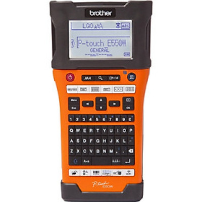 Máy in nhãn cầm tay Brother PT-E550WVP (Wifi), in nhãn dán cáp, dây, thi công điện-mạng-viễn thông - Hàng chính hãng